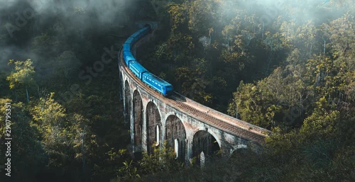 Naklejka na ścianę Demodara most dziewięciu łuków, Ella, Sri Lanka