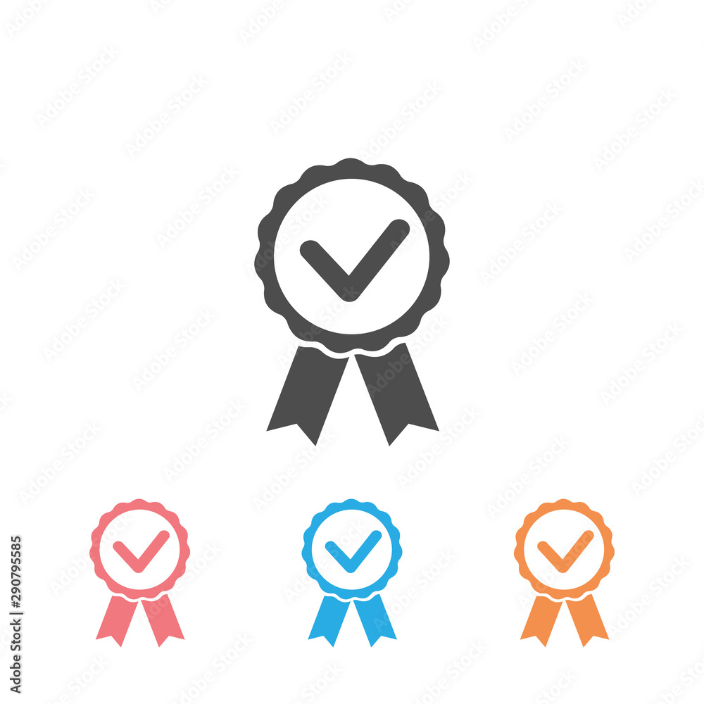 Award, medal, winner, victory flat vector icon Award, medal, winner, victory flat vector icon