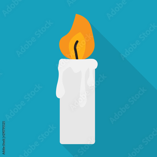 candle icon- vector illustration