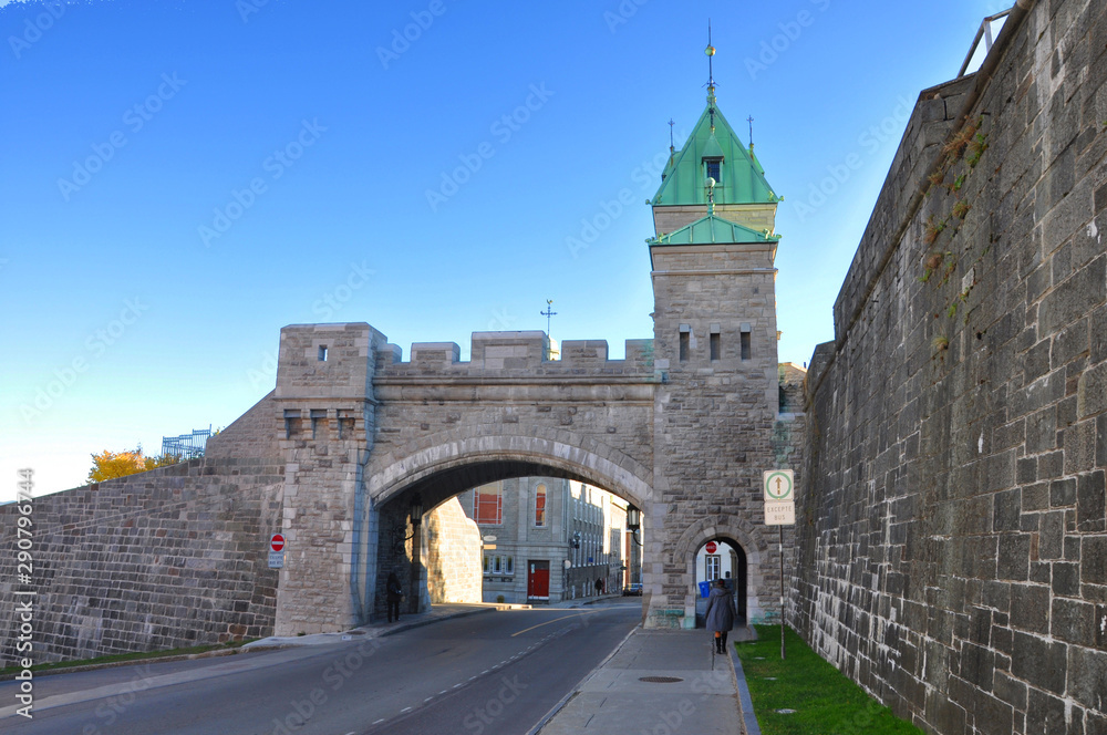 Fototapeta premium Quebec City, Kent gate