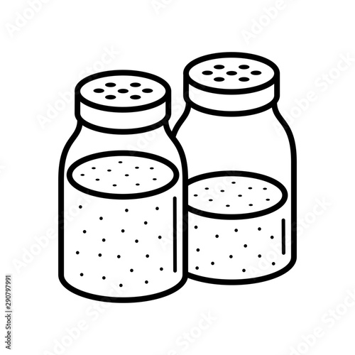 Salt and pepper bottles