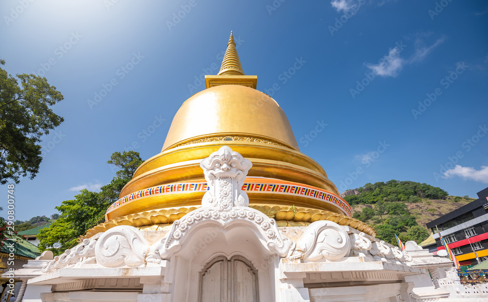 Dambulla cave temple in Sri Lanka Dambulla cave temple in Sri Lanka