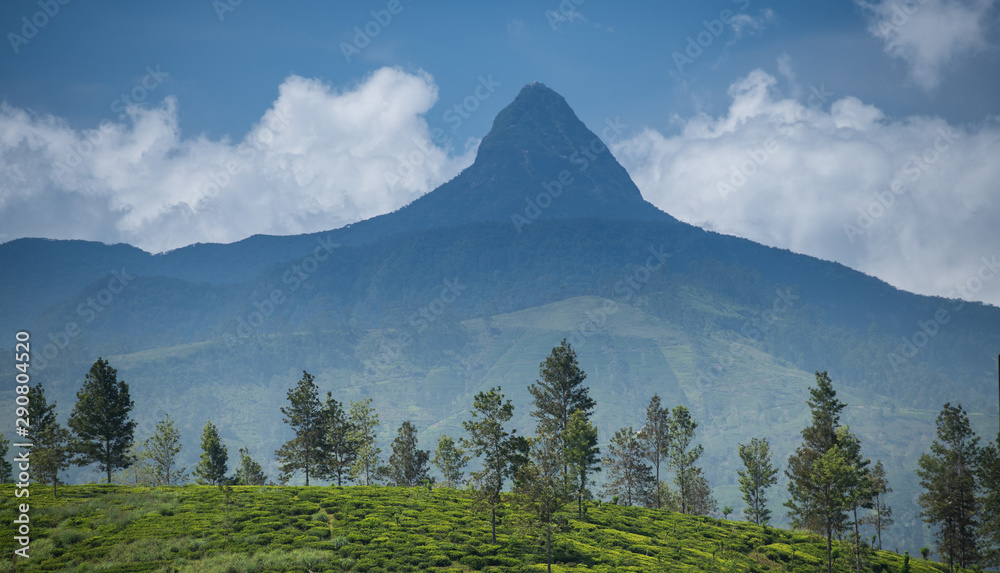 Sri Pada, Adam's peak in Sri Lanka