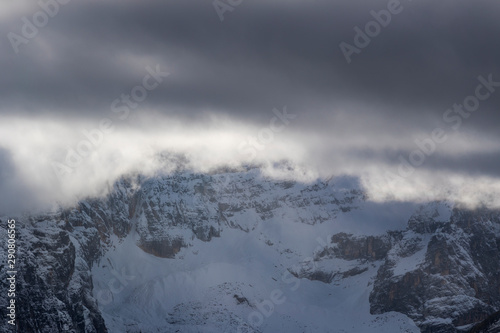 Mount Sorapiss in the Dolomites