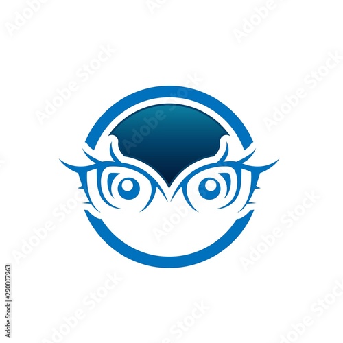eye logo isolated on white background from security collection,eye scan icon trendy and modern eye scan symbol for logo