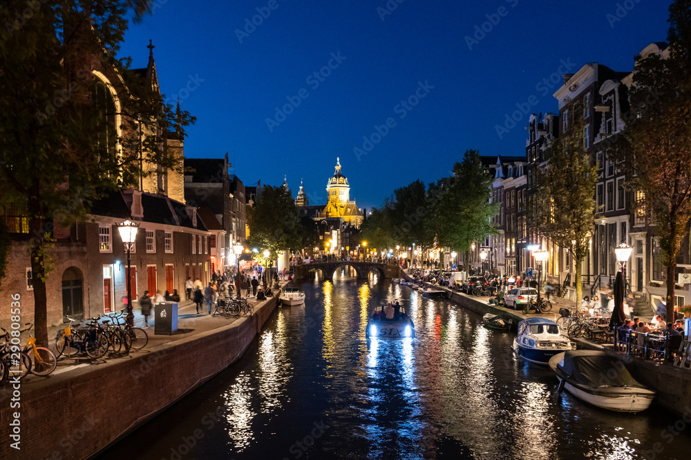 Amsterdam di notte