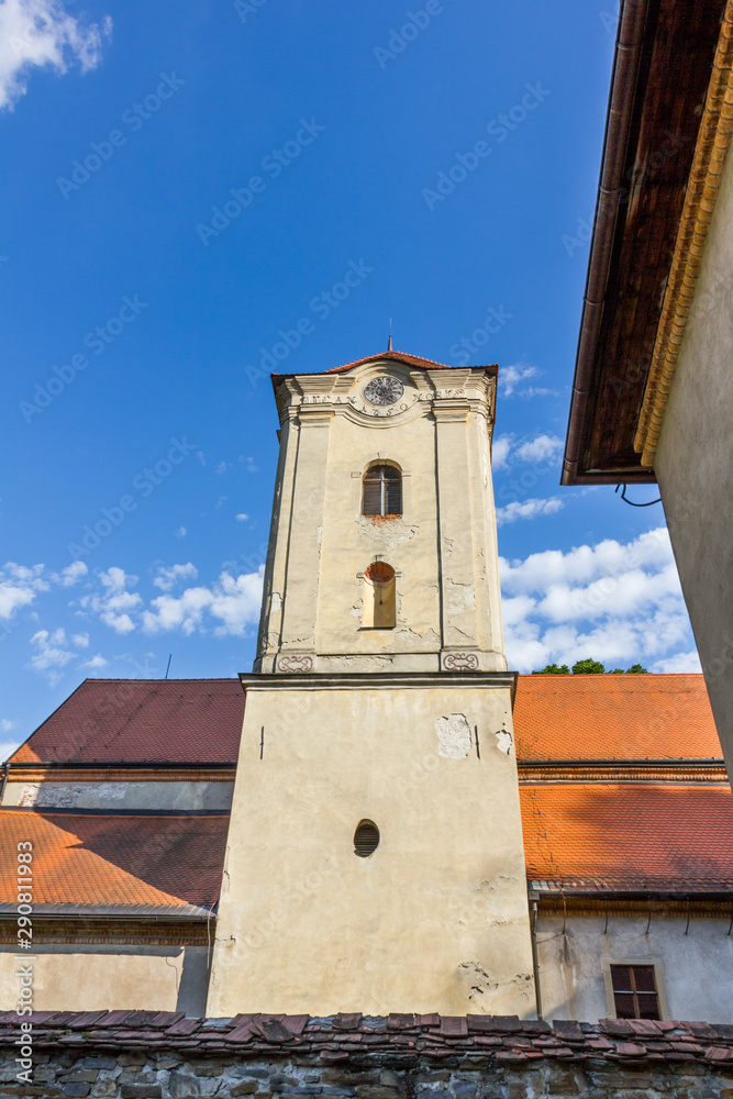 Church tower in the Red Monastery, Slovakia