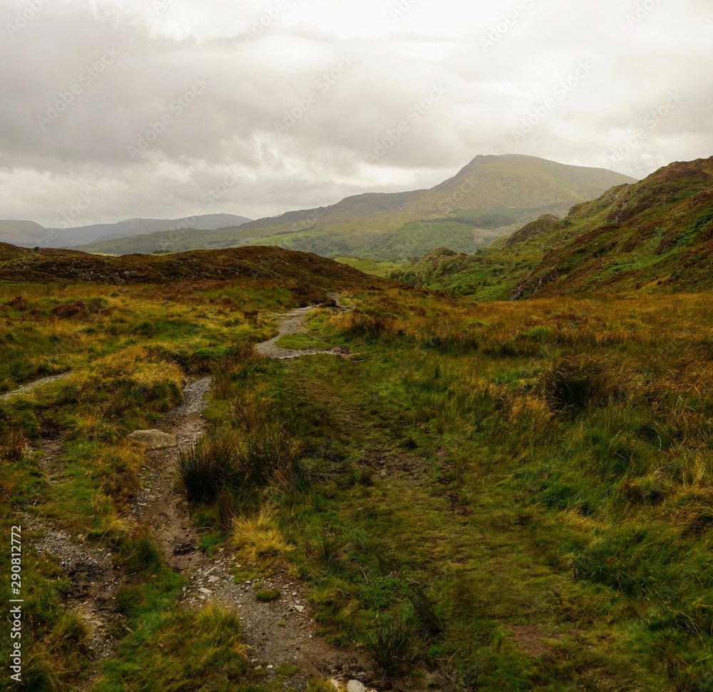 Dramatic Mountain Landscape - Wales UK