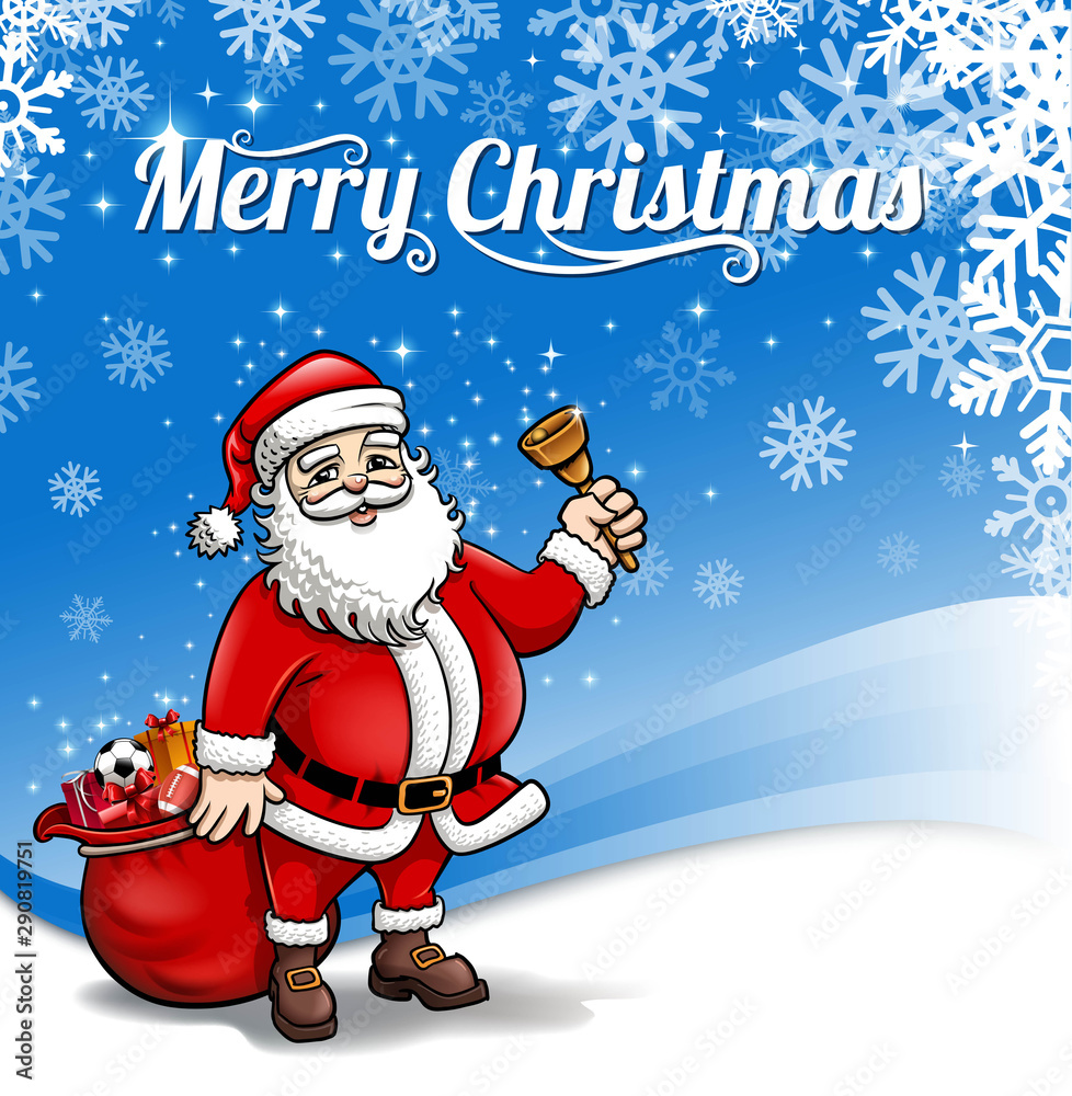 Santa Claus celebration card Santa Claus celebration card
