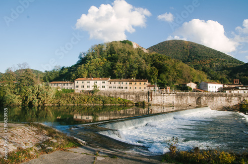 The Serchio River is located a few hundred meters from the city walls of Lucca and is surrounded by a protected park. There’s a bike path that runs alongside the river. photo