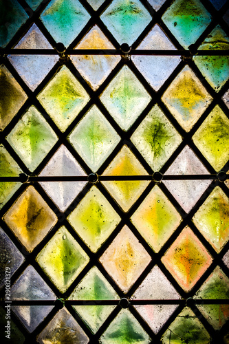 Old Stained Glass Window