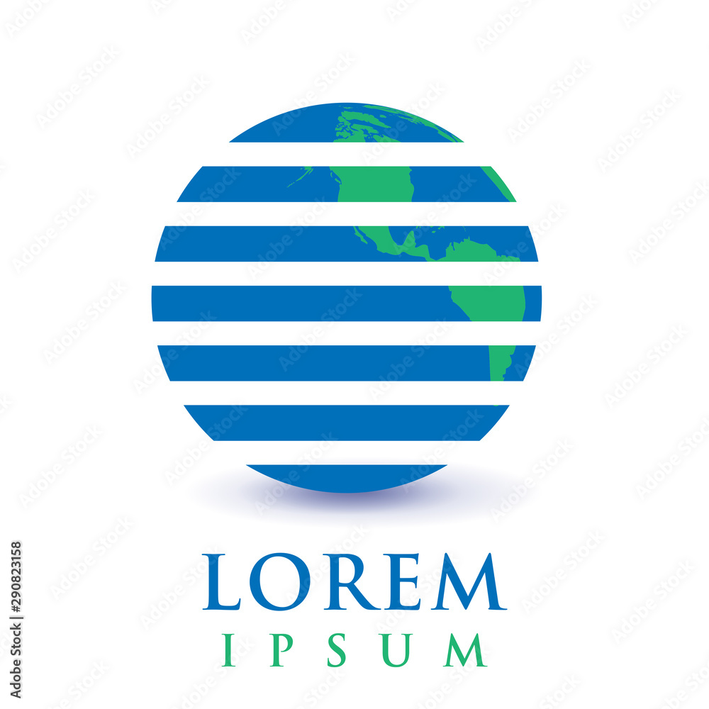 Earth Globe Logo - Isolated On White Background - Vector. Abstract Globe Vector For Web Icon, Map, Tech Logo And Element Design. 3D Icon For Earth, Global, Sphere, Travel Agency, Planet And World Logo Earth Globe Logo - Isolated On White Background - Vector. Abstract Globe Vector For Web Icon, Map, Tech Logo And Element Design. 3D Icon For Earth, Global, Sphere, Travel Agency, Planet And World Logo