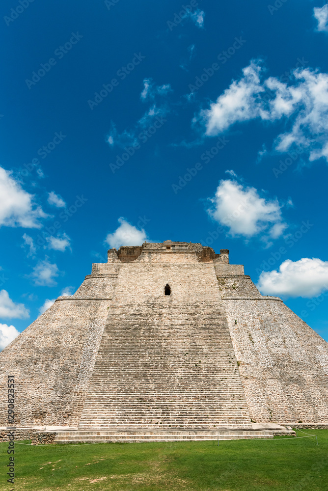 Mayan ruins on the jungle