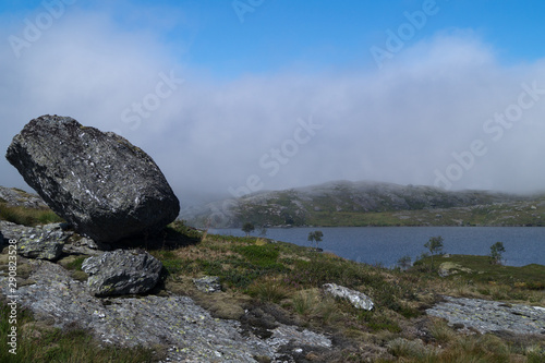 Norwegian mountain ridge