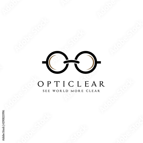 eyeglasses logo design inspiration for optic company