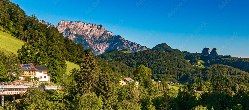 Beautiful alpine view near Berchtesgaden, Bavaria, Germany