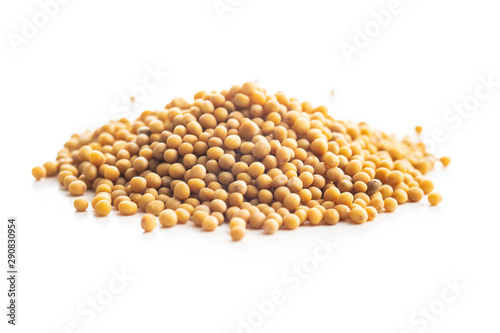 Fotografie, Obraz Yellow mustard seeds.