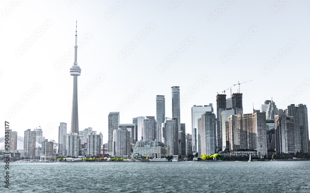 Toronto city skyline, Ontario, Canada