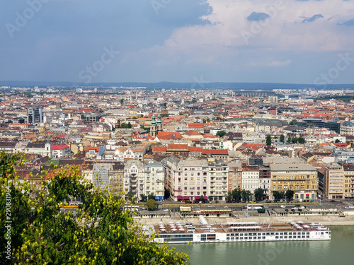 view of the city of Budapest