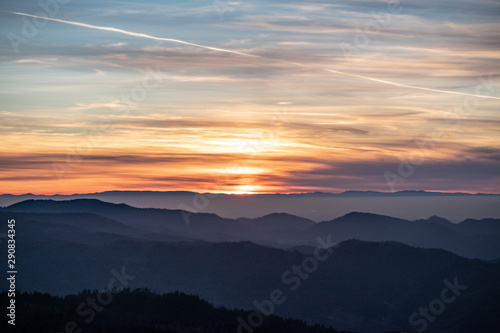 sunset in mountains © Lorant