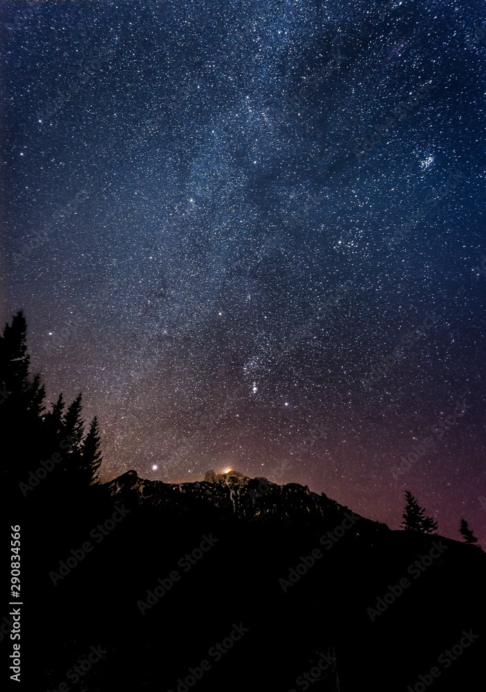 Milky Way above summit