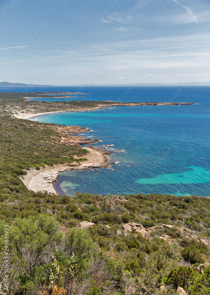 Coastal landscape, Roccapina, Corsica island, France. Coastal landscape, Roccapina, Corsica island, France.