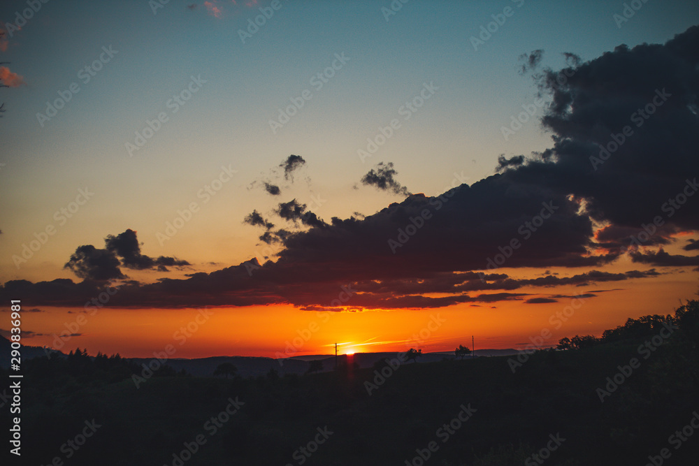 Fototapeta premium sunset