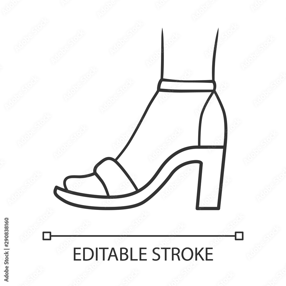 Beautiful female legs. Fashion woman legs in... - Stock Illustration  [83414996] - PIXTA