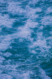ocean waves view from a boat