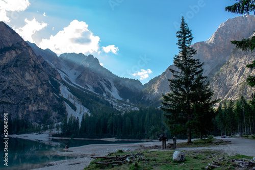 North of Italy, Dolomites, Mountains, Lake