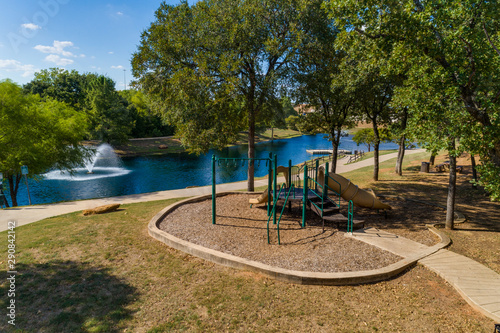 Playground at Wilshire Park in Euless, TX