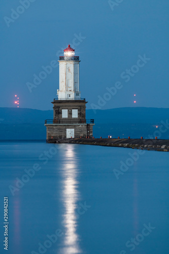 lighthouse at morning