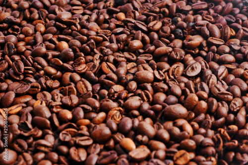 Black coffee beans studio shot © Олександр Цимбалюк