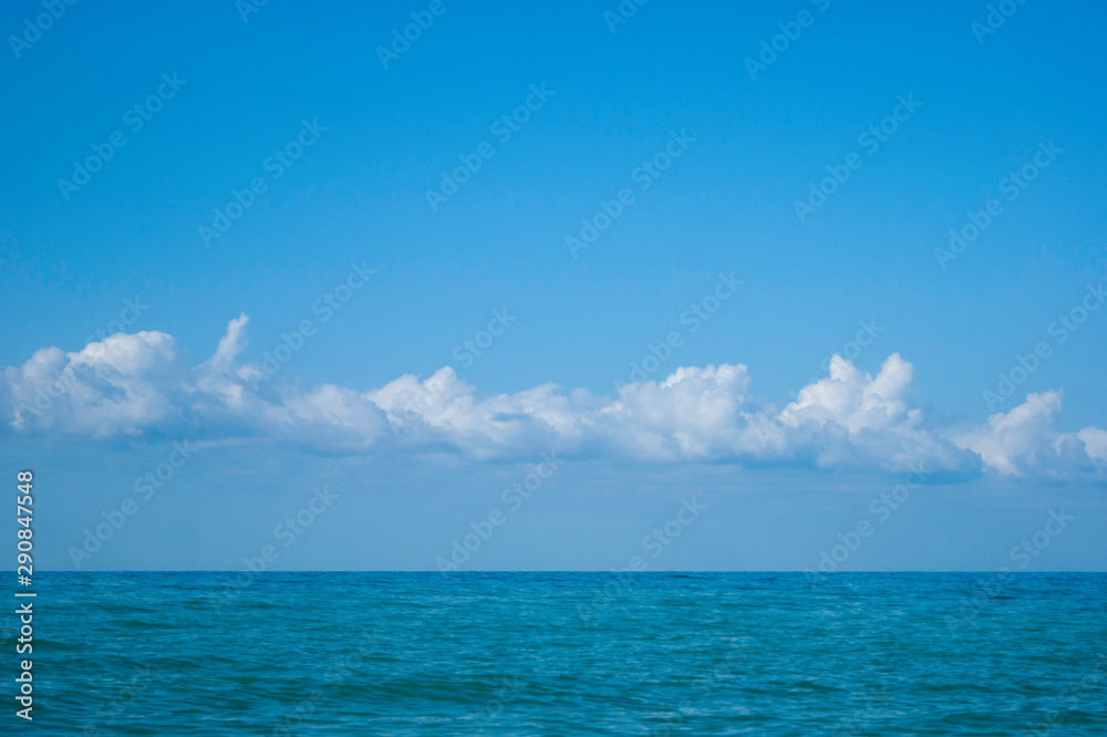 sea and blue sky