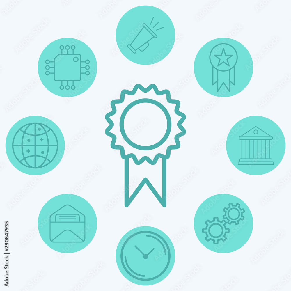 Award vector icon sign symbol Award vector icon sign symbol