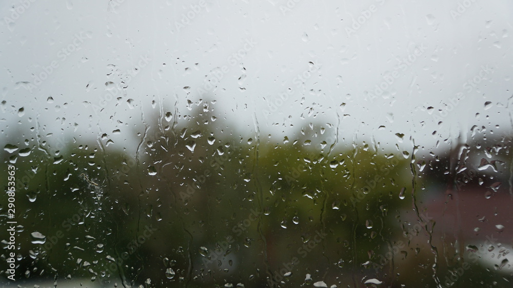 rain drops on window rain drops on window