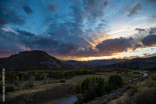 Rocky Mountain Sunset © Brax