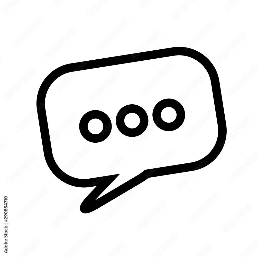 speech bubble message icon vector illustration speech bubble message icon vector illustration