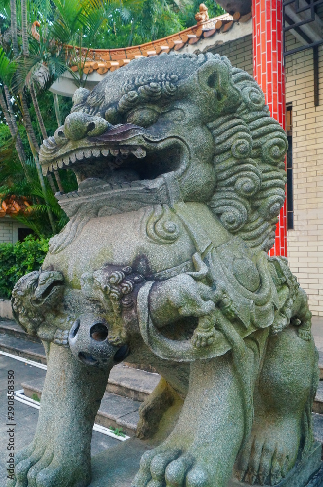 Obraz premium Stone lions