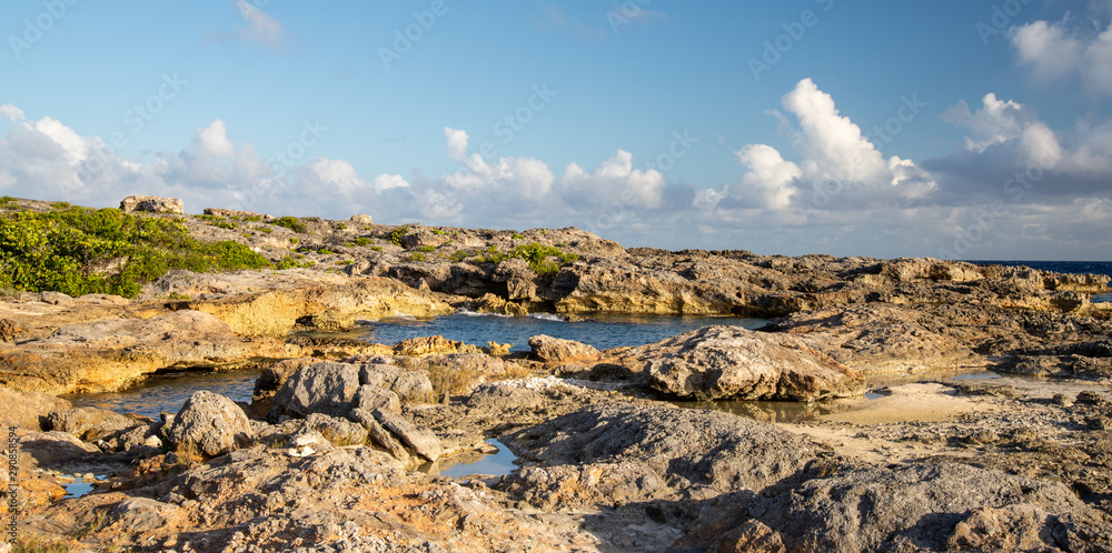 Φωτογραφία Panorama Pointe des Châteaux Saint François Terre de Haut Guadeloupe France