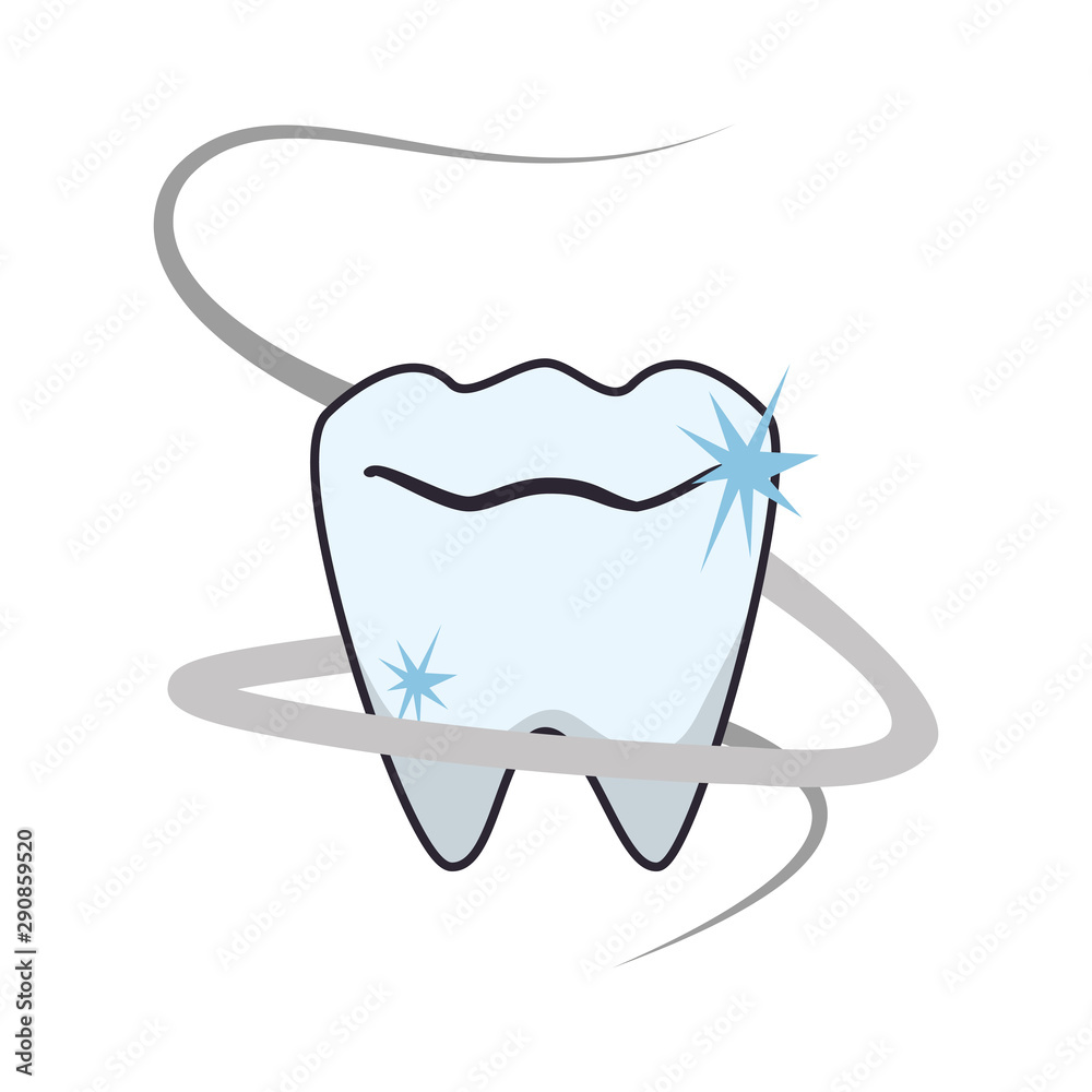 tooth human isolated icon vector illustration tooth human isolated icon vector illustration