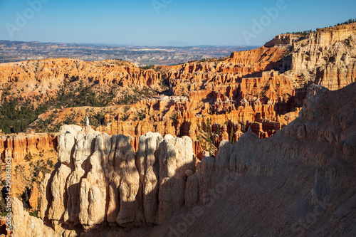 The spectacle of thousands of glowing orange earthen spires concentrated in the valley below the rim of Bryce Canyon National Park is an amazing site