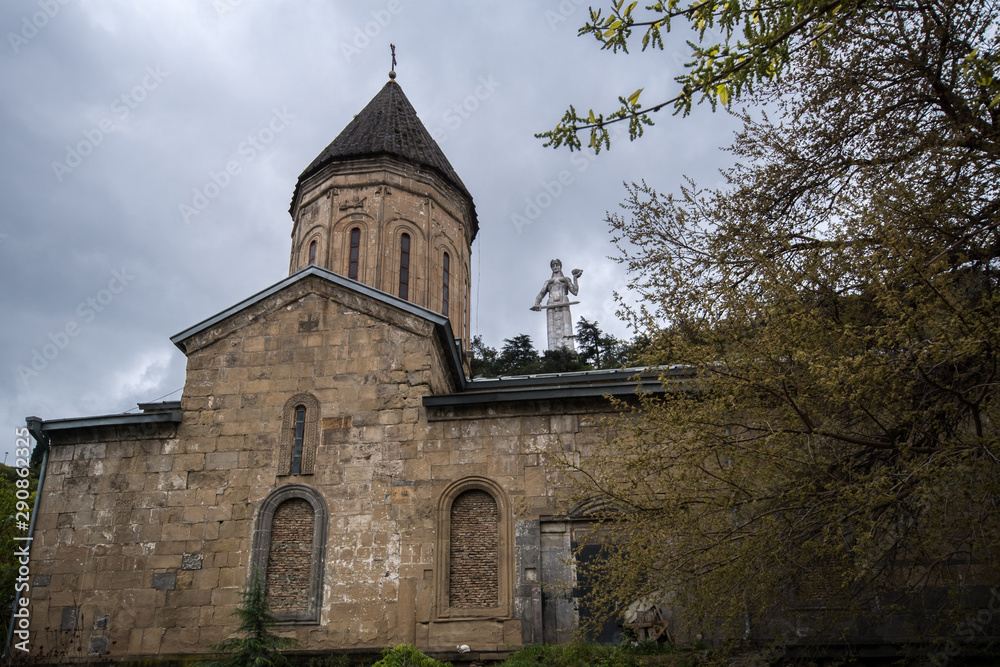 Church of Saint Stepanos of the Holy Virgins (Lower Betlemi) in Tbilisi, Georgia.