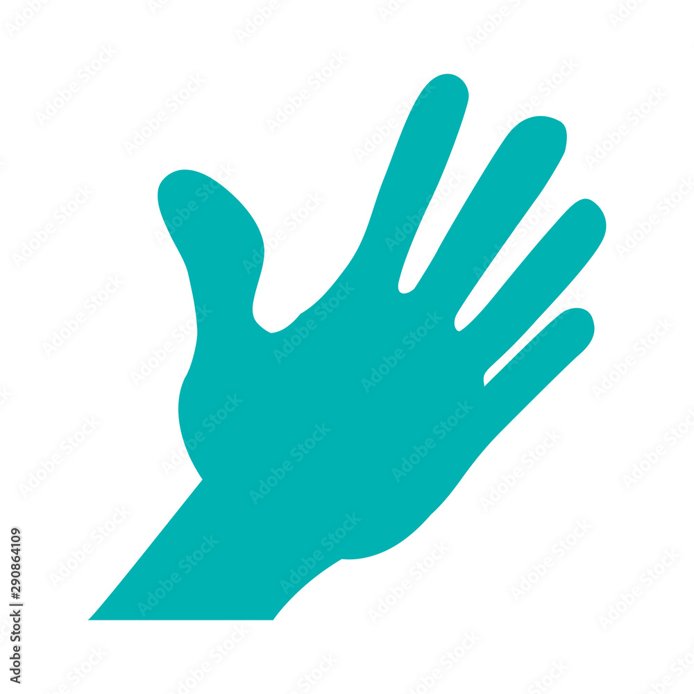 hand human isolated icon vector illustration hand human isolated icon vector illustration