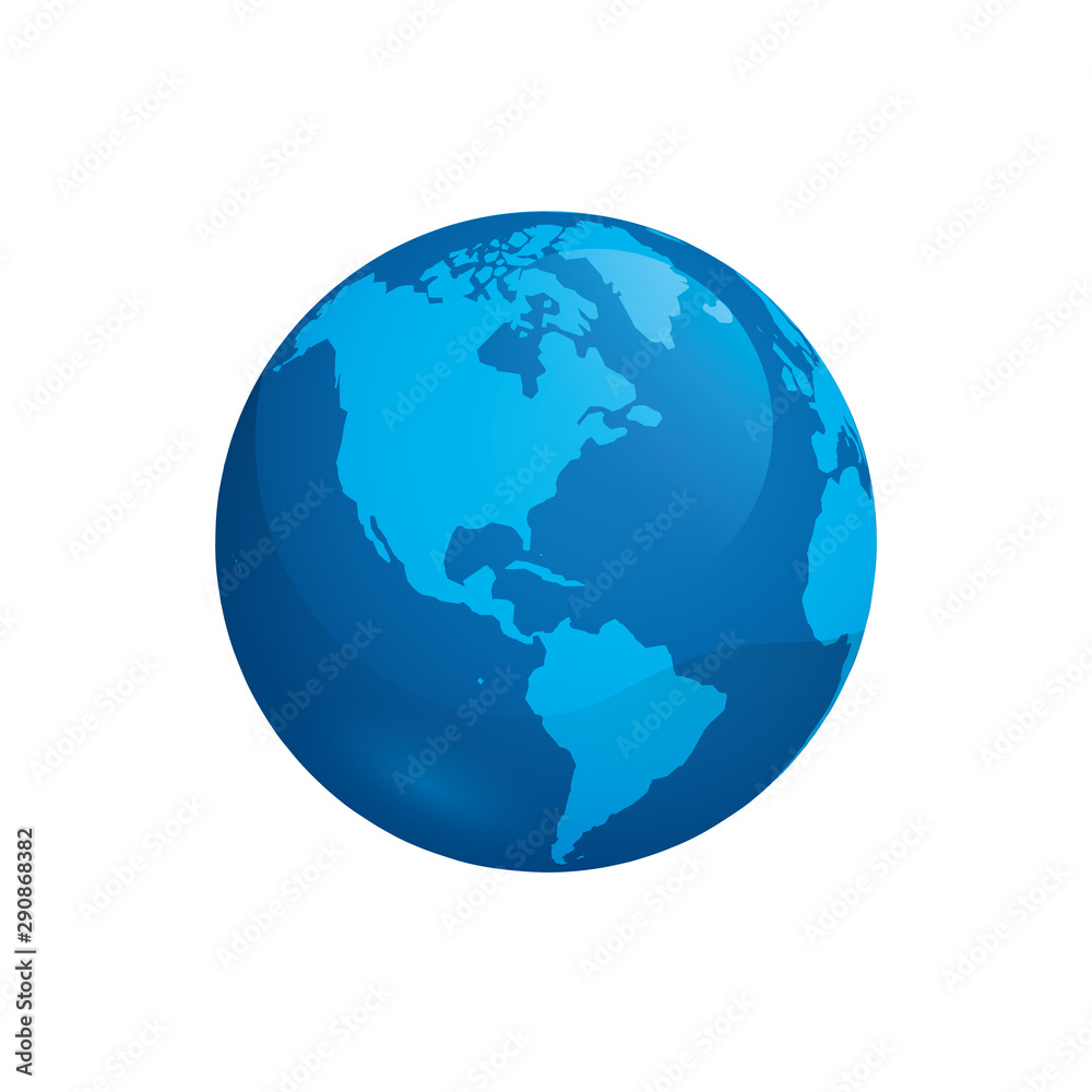 world planet earth space icon vector illustration world planet earth space icon vector illustration