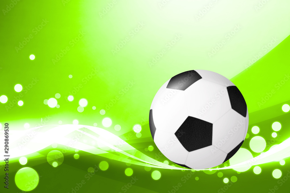 Fototapeta premium Abstract soccer background