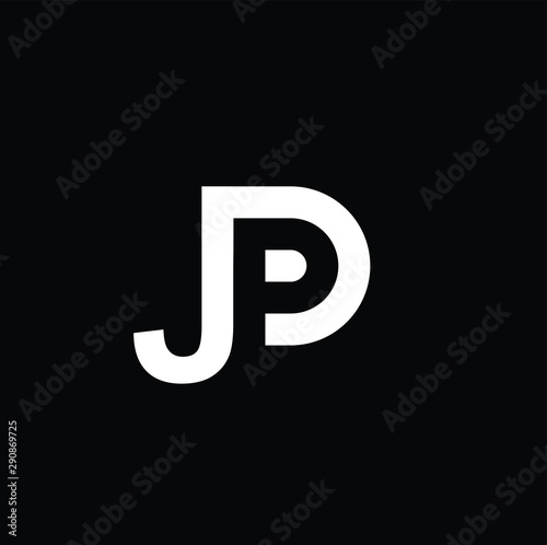 modern logo jp vector download