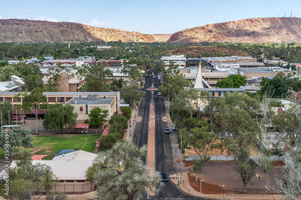 Alice Springs town lookout, Australia