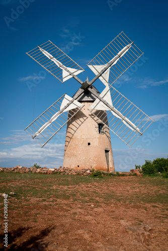 Windmill In South Of France