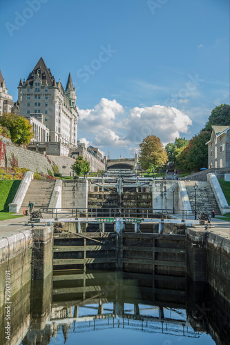 Rideau Canal In Ottawa Canada